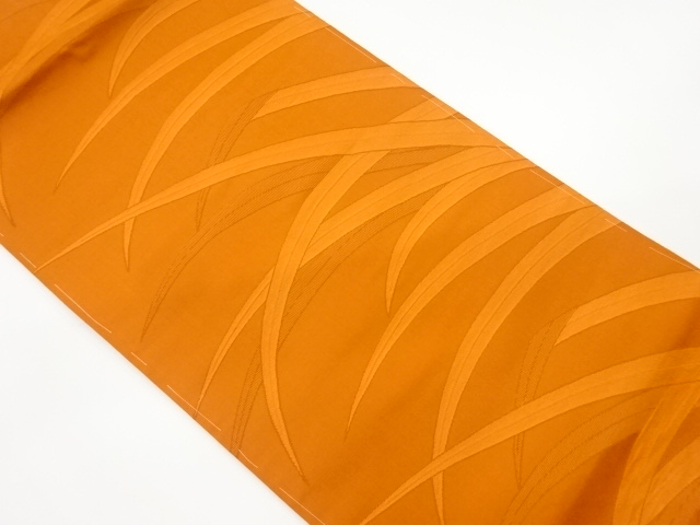 JAPANESE NAGOYA OBI / WOVEN LEAF